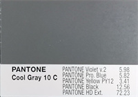 PANTONE Cinza Frio 10C
