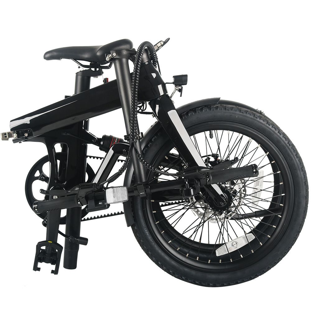 Bicicleta elétrica de carbono LCE-XO dobrada