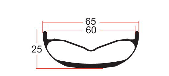 Desenho de borda gorda F26-65