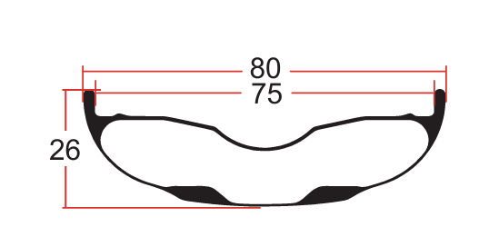 Desenho de borda gorda F26-80