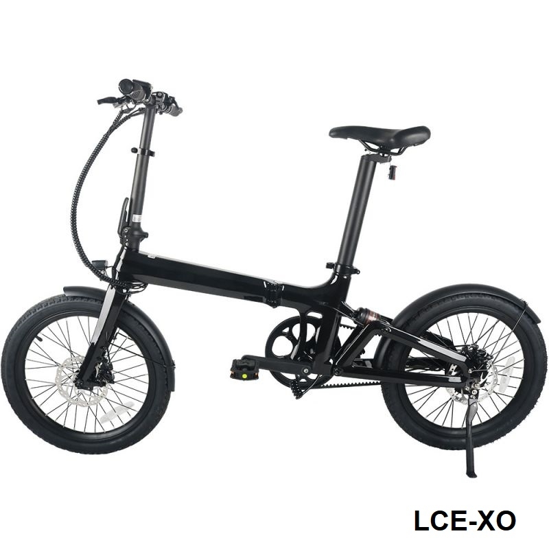 Bicicleta elétrica dobrável em carbono LCE-XO
        