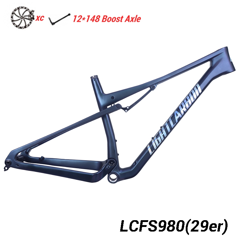 Quadro de carbono com suspensão 29er XC